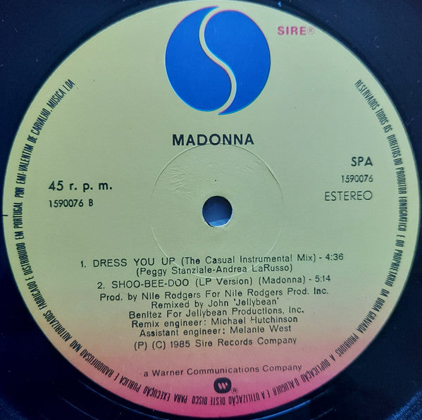 Madonna : Dress You Up (12", Maxi)