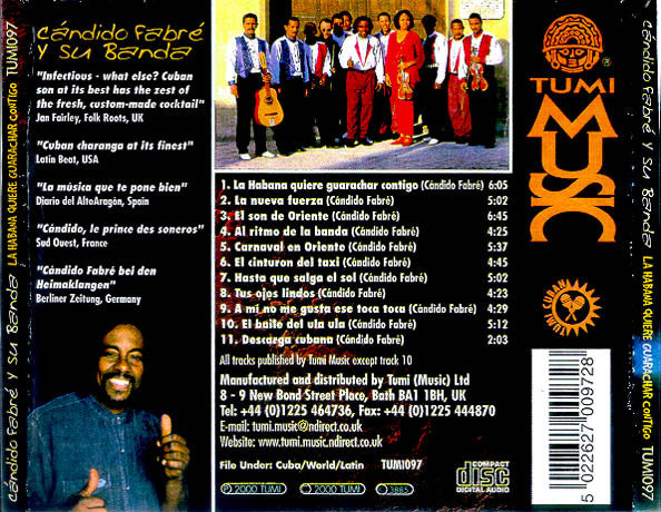 Candido Fabre Y Su Banda : La Habana Quiere Guarachar Contigo (CD, Album)