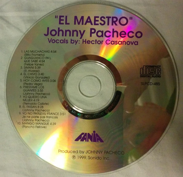 Johnny Pacheco : El Maestro (CD, Album, RE)