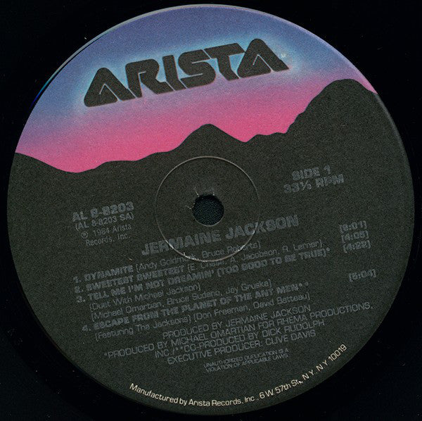 Jermaine Jackson : Jermaine Jackson (LP, Album, Ind)