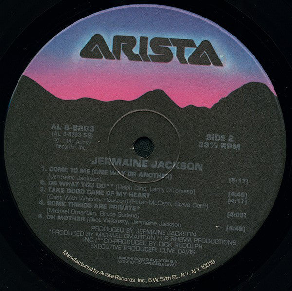 Jermaine Jackson : Jermaine Jackson (LP, Album, Ind)