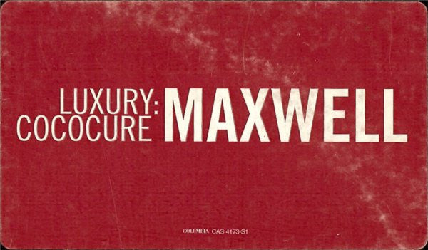 Maxwell : Luxury:Cococure (12", Promo)