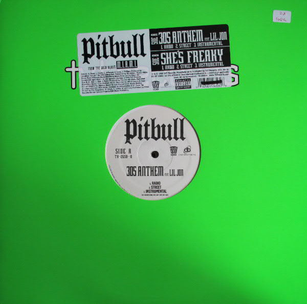 Pitbull : 305 Anthem / She's Freaky (12", Promo)
