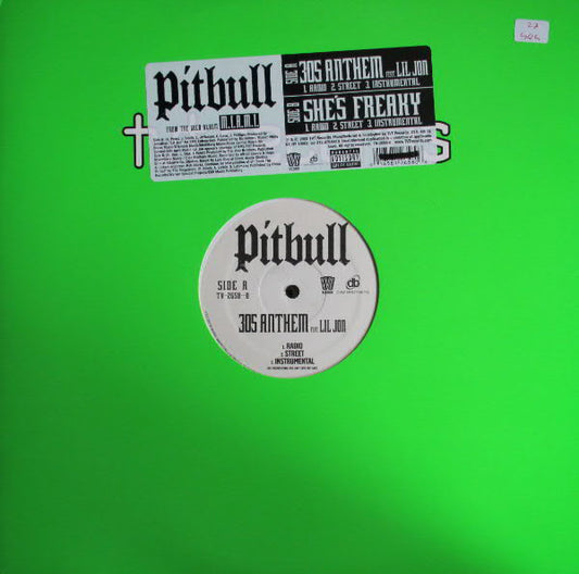 Pitbull : 305 Anthem / She's Freaky (12", Promo)