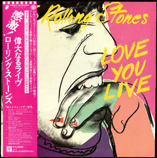 The Rolling Stones : Love You Live (2xLP, Album)