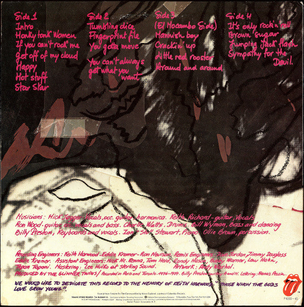 The Rolling Stones : Love You Live (2xLP, Album)