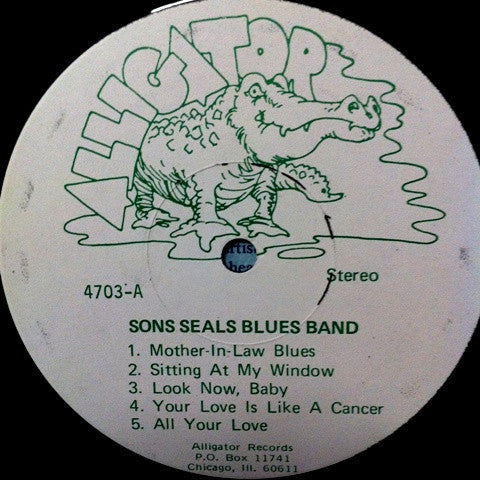 The Son Seals Blues Band : The Son Seals Blues Band (LP, Album, M/Print)