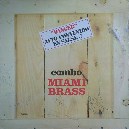 Combo Miami Brass : "Danger" Alto Contenido En Salsa (LP, Album)