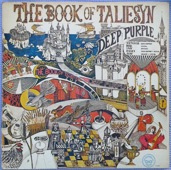 Deep Purple : The Book Of Taliesyn (LP, Album)