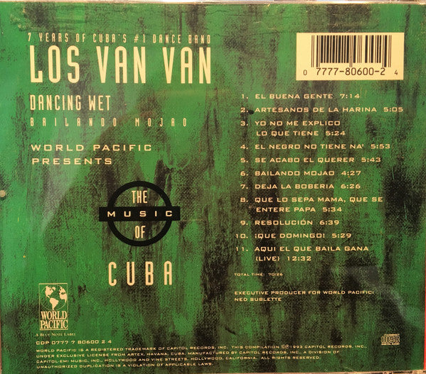 Los Van Van : Dancing Wet - Bailando Mojao (CD, Comp)