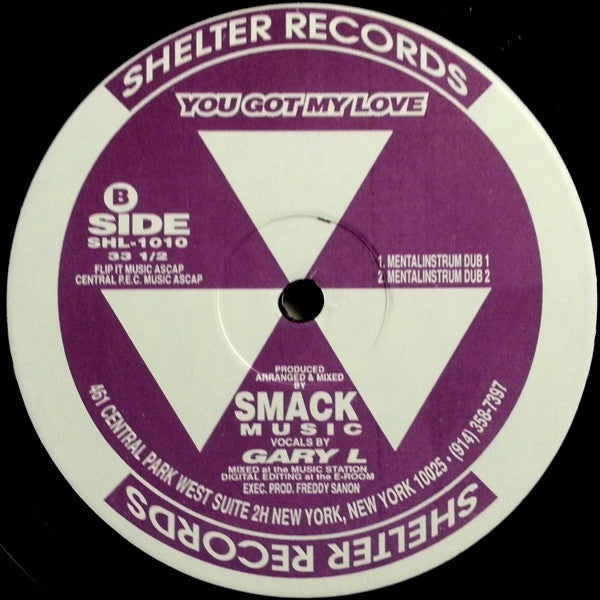 Gary L. : You Got My Love (12")