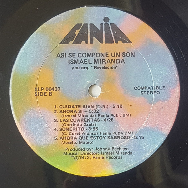 Ismael Miranda Y Su Orquesta Revelación : Asi Se Compone Un Son (LP, Album)