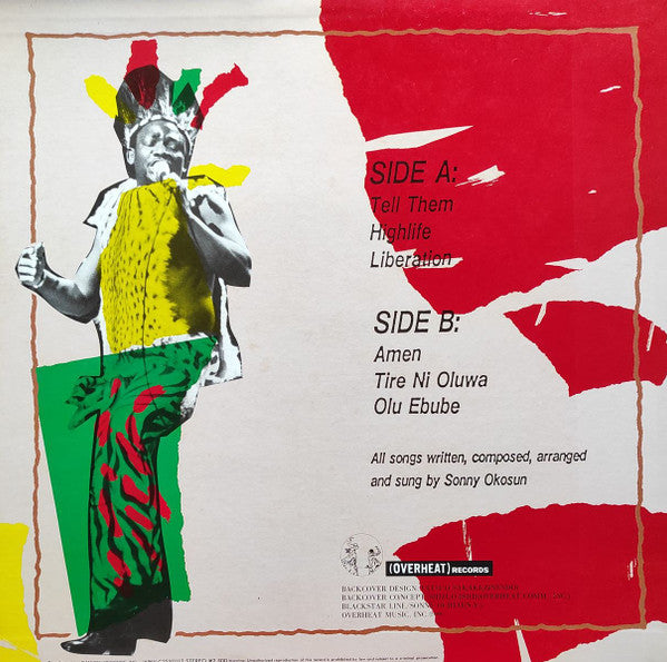 Sonny Okosun : Liberation (LP, Comp, Promo)