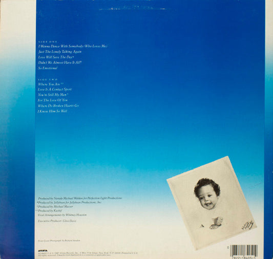 Whitney Houston : Whitney (LP, Album)