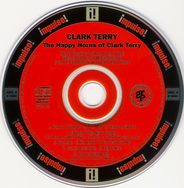 Clark Terry : The Happy Horns Of Clark Terry (CD, Album, RE)