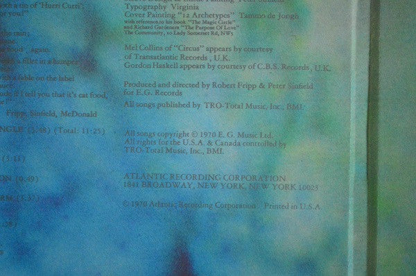 King Crimson : In The Wake Of Poseidon (LP, Album, RE, PRC)