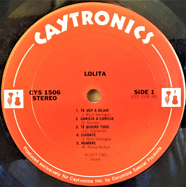 Lolita (5) : Mi Carta (LP, Album)