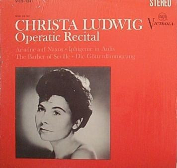 Christa Ludwig : Operatic Recital (LP, Album)