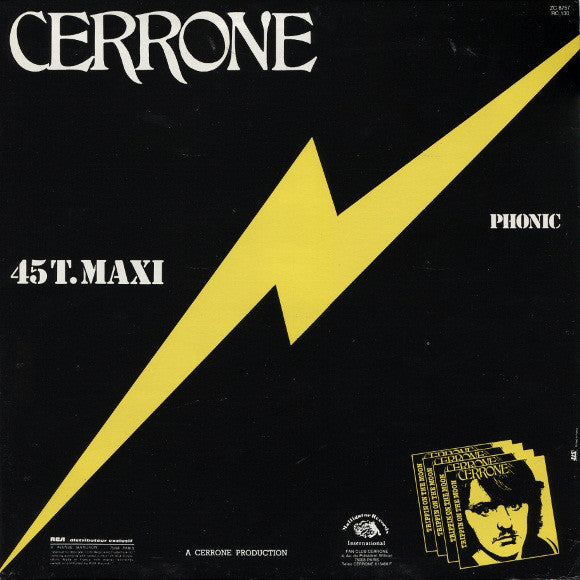 Cerrone : Trippin' On The Moon (12", Maxi)