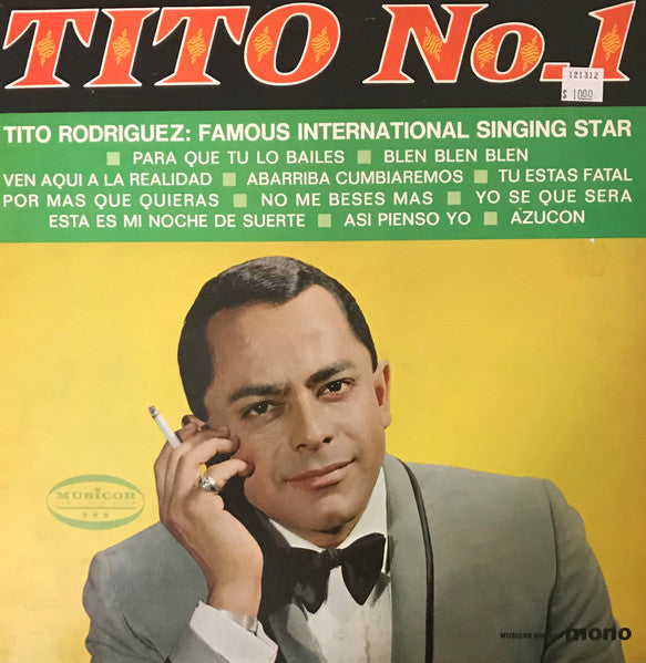 Tito Rodriguez : Tito No. 1 (LP, Mono, Hig)