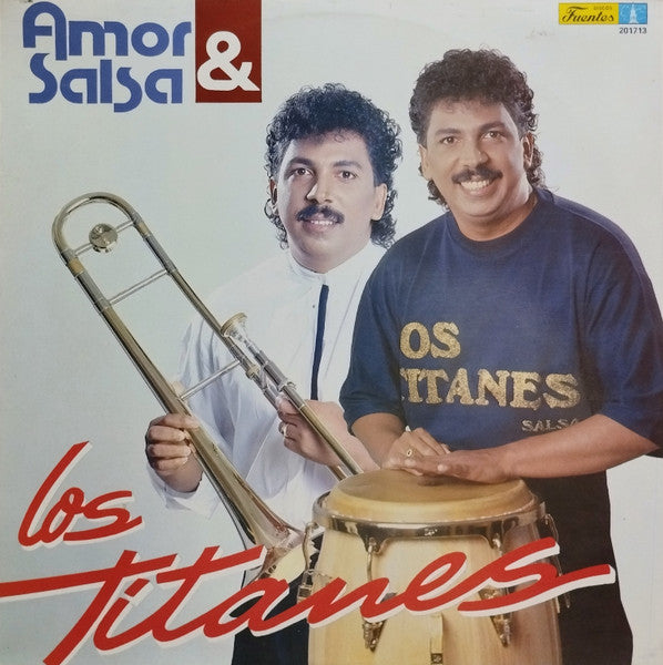 Los Titanes : Amor & Salsa (LP, Album)
