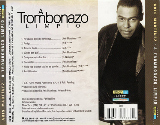 Aris Martinez : A Trombonazo Limpio (CD, Album)