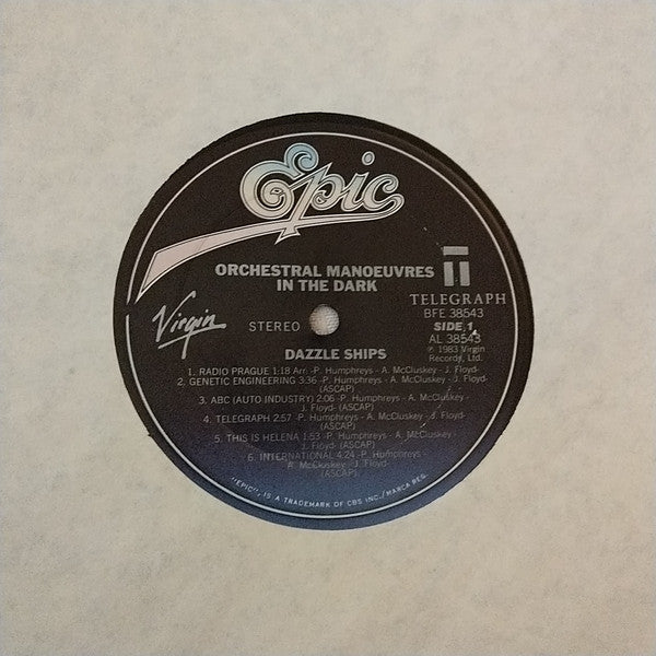 OMD* : Dazzle Ships (LP, Album, Pit)