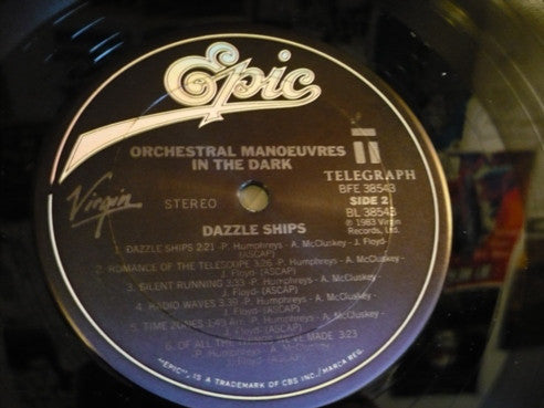 OMD* : Dazzle Ships (LP, Album, Pit)