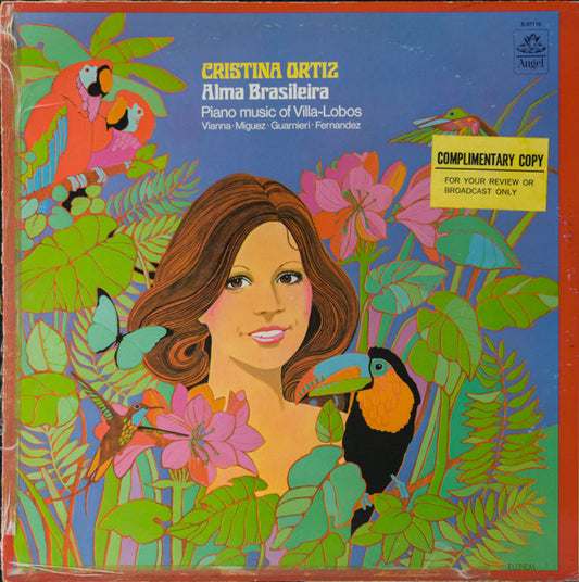 Cristina Ortiz, Heitor Villa-Lobos • Fructuoso Vianna • Leopold Amérigo Miguéz • Mozart Camargo Guarnieri • Oscar Lorenzo Fernández : Alma Brasileira (LP)