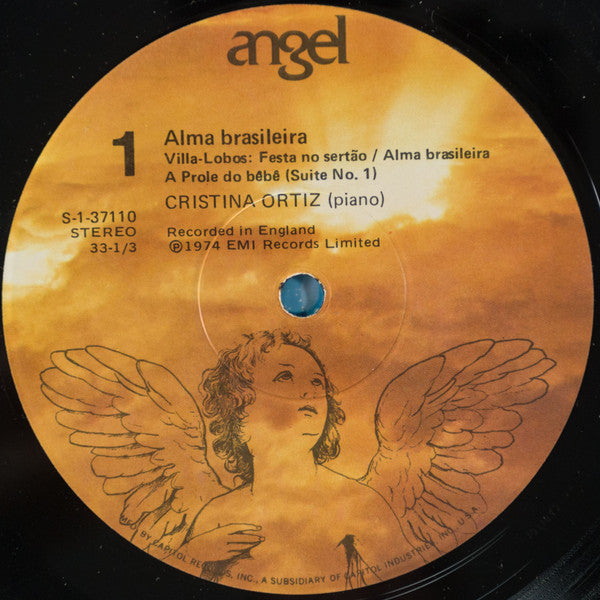 Cristina Ortiz, Heitor Villa-Lobos • Fructuoso Vianna • Leopold Amérigo Miguéz • Mozart Camargo Guarnieri • Oscar Lorenzo Fernández : Alma Brasileira (LP)