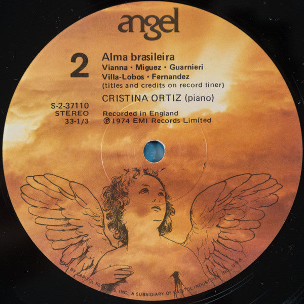 Cristina Ortiz, Heitor Villa-Lobos • Fructuoso Vianna • Leopold Amérigo Miguéz • Mozart Camargo Guarnieri • Oscar Lorenzo Fernández : Alma Brasileira (LP)