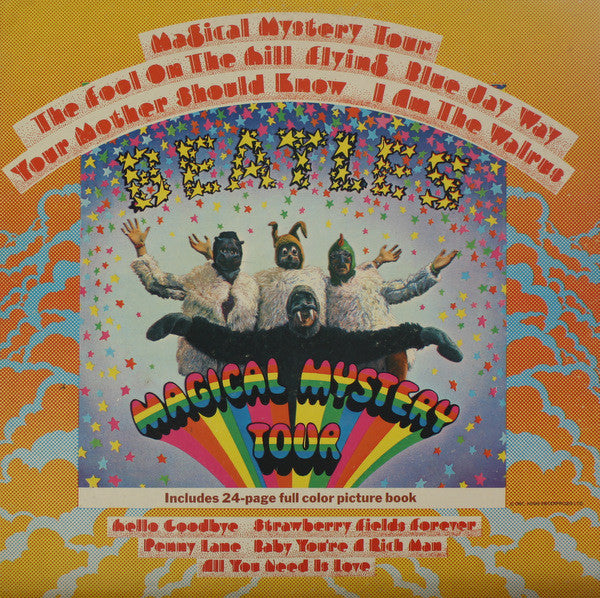 The Beatles : Magical Mystery Tour (LP, Album, RE)