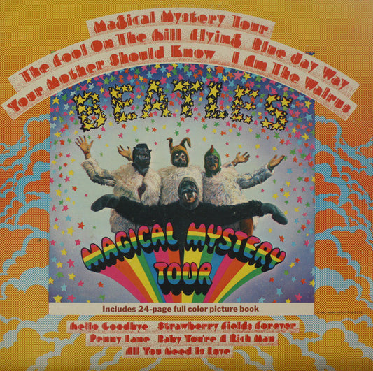 The Beatles : Magical Mystery Tour (LP, Album, RE)