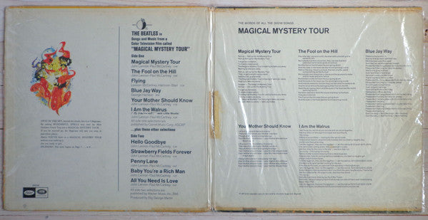 The Beatles : Magical Mystery Tour (LP, Album, RE)