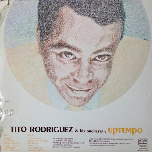 Tito Rodriguez & His Orchestra : Uptempo  (LP, Album, Comp)