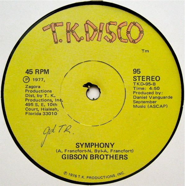 Gibson Brothers : Heaven (12")