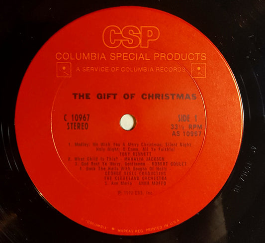 Various - The Gift Of Christmas vinyl record, LP (Near Mint (NM or M-)) | Lulo Records