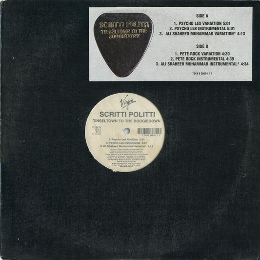Scritti Politti : Tinseltown To The Boogiedown (12")