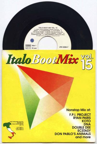 Various : Italo Boot Mix Vol. 15 (7", P/Mixed)