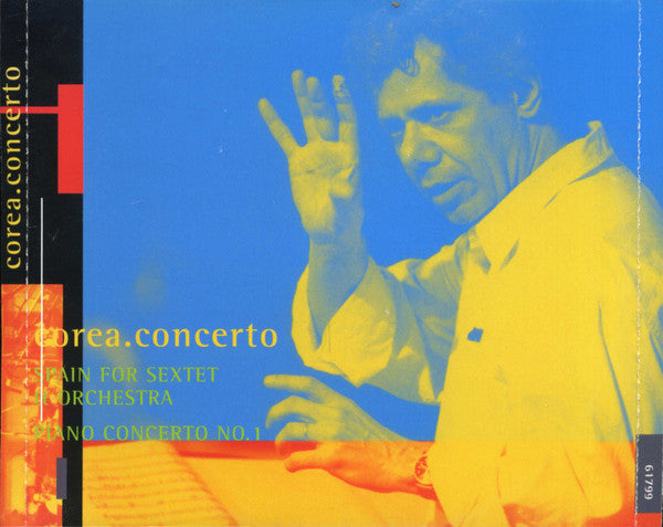 Chick Corea - London Philharmonic Orchestra Featuring Origin (12) : Corea.Concerto: Spain For Sextet & Orchestra / Piano Concerto No.1 (CD, Album)