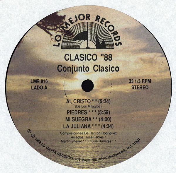 Conjunto Clasico : Clasico "88" (LP, Album)