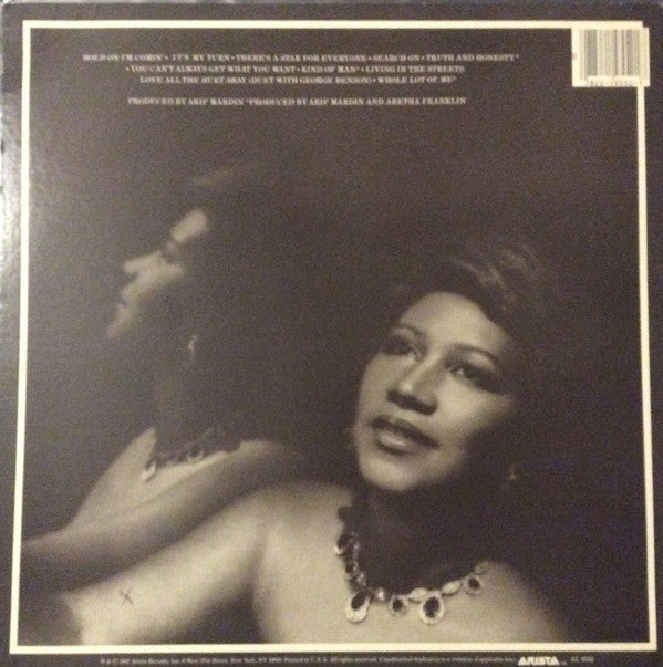 Aretha Franklin : Love All The Hurt Away (LP, Album)