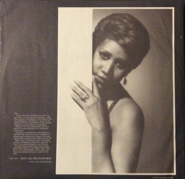 Aretha Franklin : Love All The Hurt Away (LP, Album)