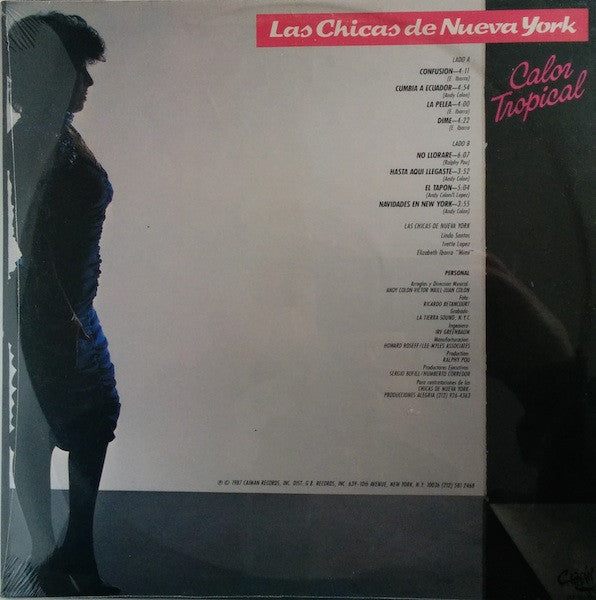 Las Chicas De Nueva York : Calor Tropical (LP, Album)