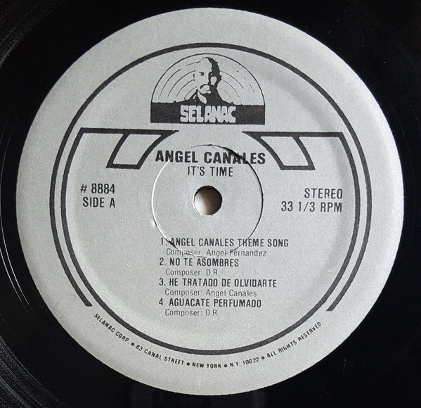 Angel Canales : Ya Es Tiempo (It's Time) (LP, Album, Sil)