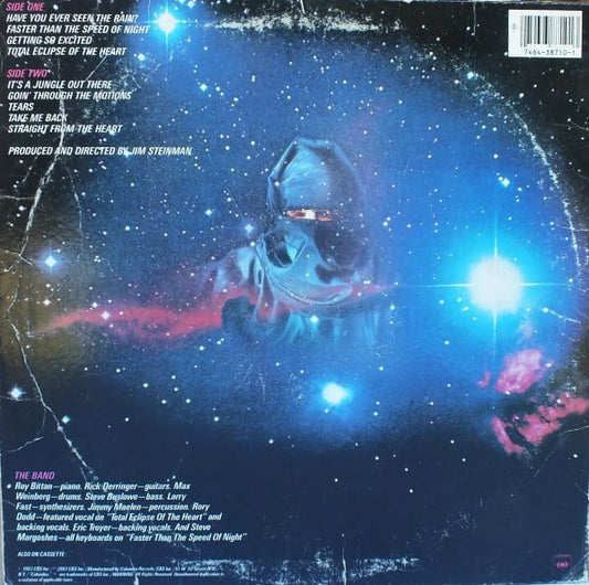 Bonnie Tyler - Faster Than The Speed Of Night vinyl record, LP (Near Mint (NM or M-)) | Lulo Records