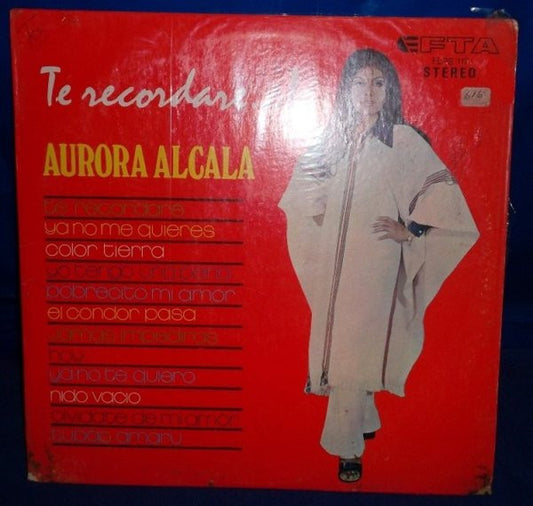 Aurora Alcala : Te Recordare....! (LP, Album)