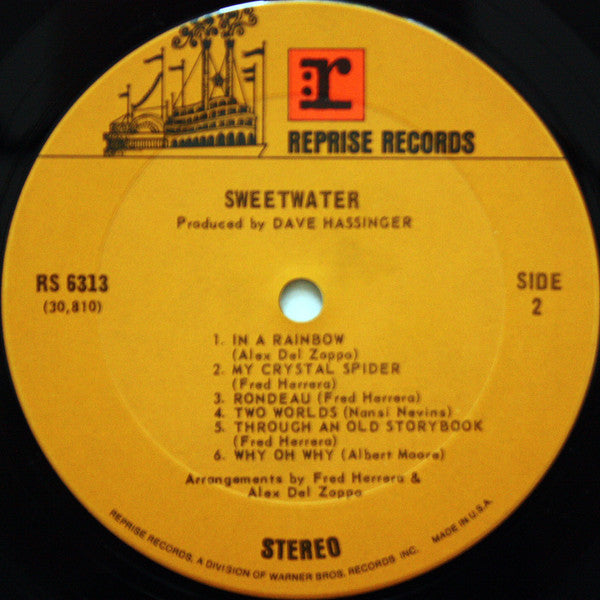 Sweetwater : Sweetwater (LP, Album)
