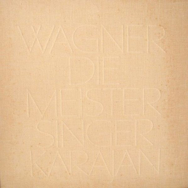 Karajan* / Wagner* : Die Meistersinger (5xLP, RP, Boo + Box, Ltd)