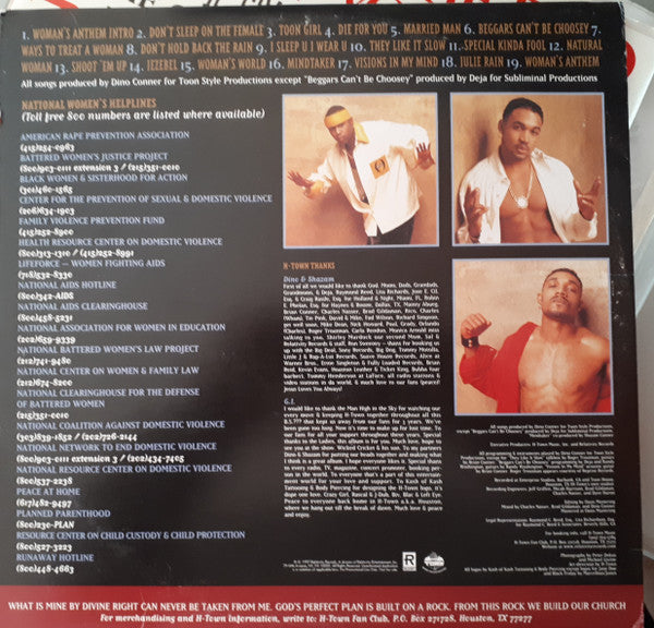 H-Town : Ladies Edition (2xLP, Album, Promo)